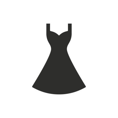 Elbise - vektör simgesi.