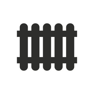 Çit - vektör simgesi.