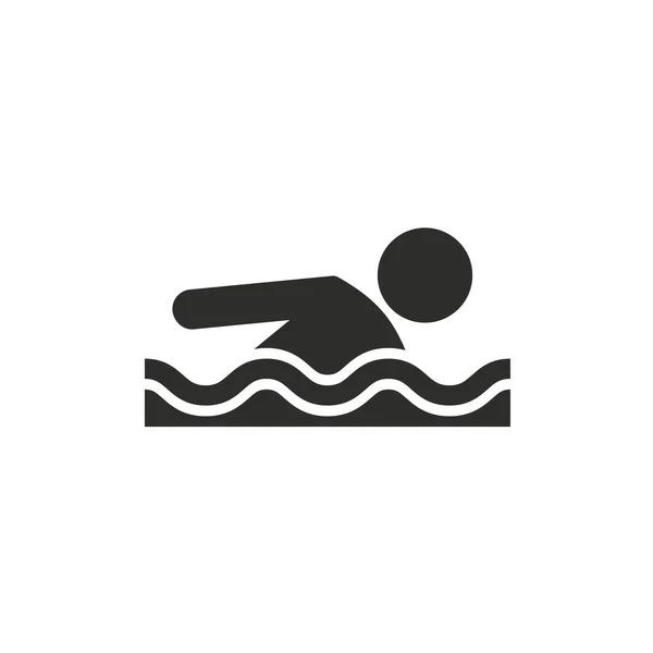 Pool - icono de vector . — Vector de stock