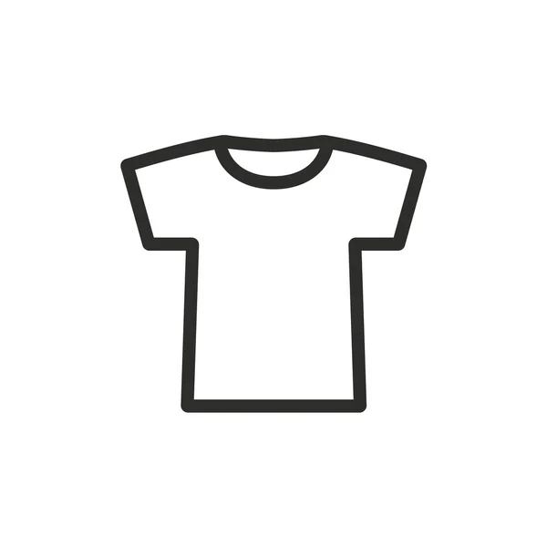 T-shirt - ícone vetorial . — Vetor de Stock