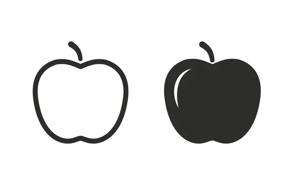 Apple - vector icon. — Stock Vector