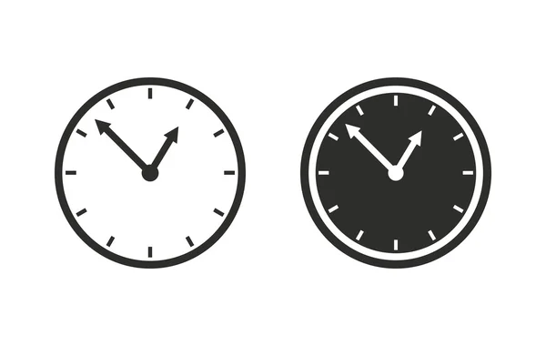 Klocka - vektor icon. — Stock vektor