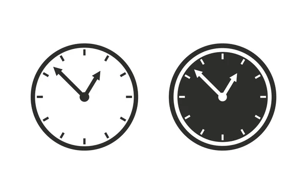 Clock - vector icon. — Stock Vector