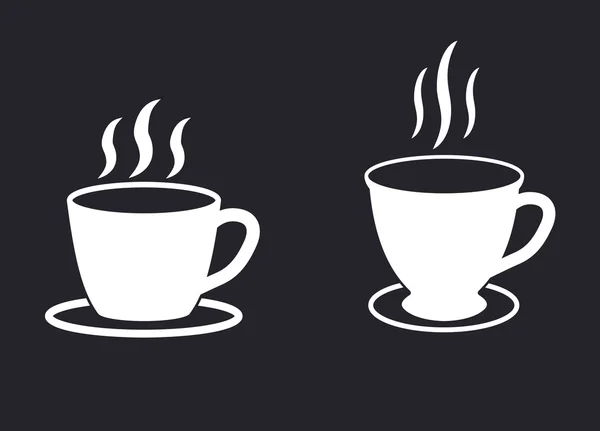 Icône vectorielle café. — Image vectorielle