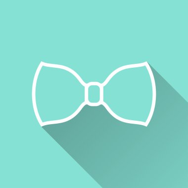 Kravat - vektör simgesi.