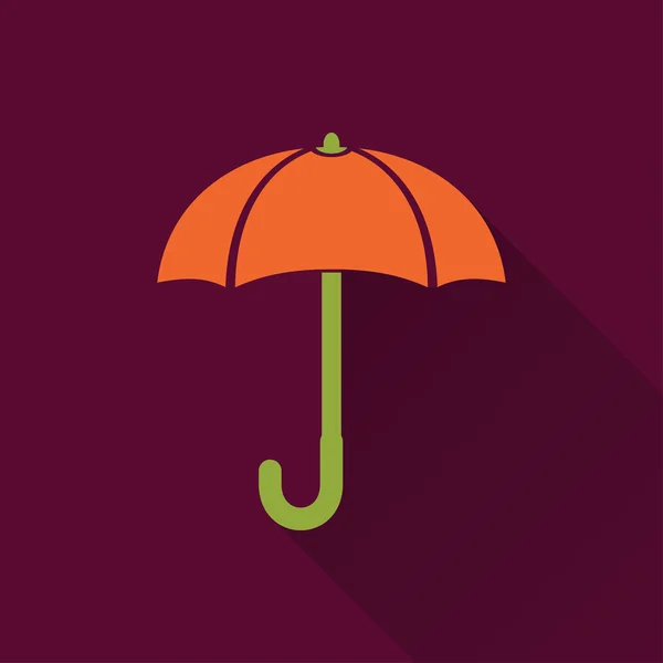 Umbrella - Vector icon. — Stockvector