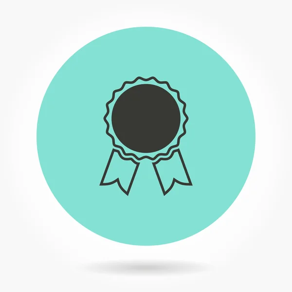 Premio - icono de vector . — Vector de stock