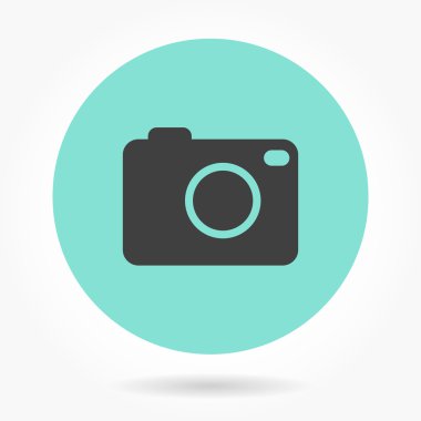 Fotoğraf - vektör simgesi.