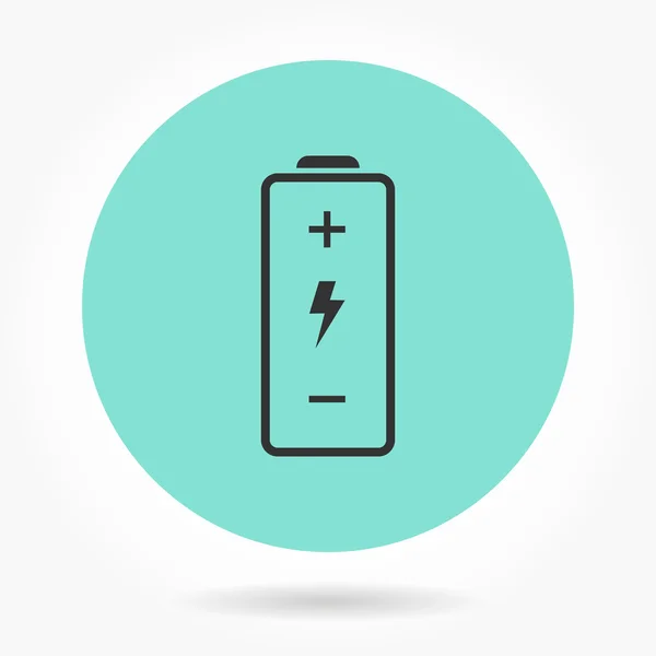 Battery - vector icon. — Stock Vector