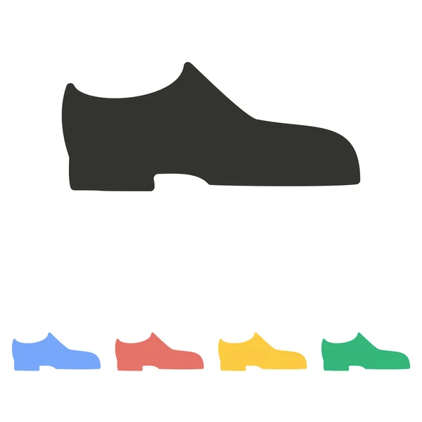 Chaussure - icône vectorielle . — Image vectorielle