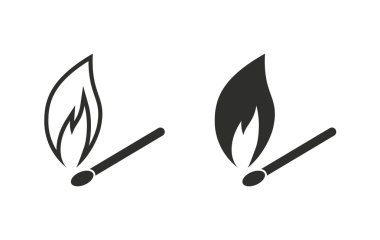 Maç - vektör simgesi.