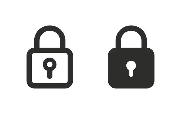 Lock - vector pictogram. — Stockvector