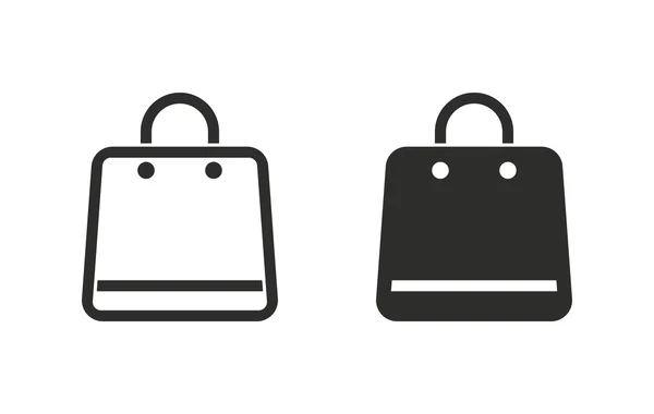 购物袋-矢量图标. — 图库矢量图片