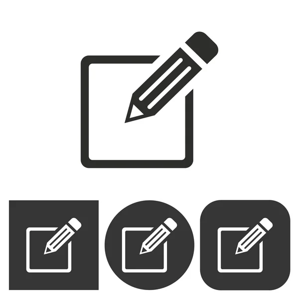 Registratie - vector pictogram. — Stockvector