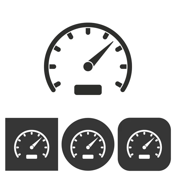 Speedometer- vector icon. — Stock Vector