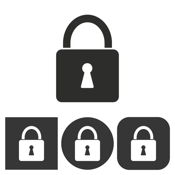 Lock - vector icon. — Stock Vector