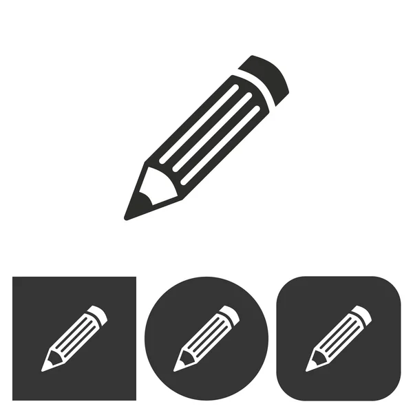 Pencil - vector icon. — Stock Vector