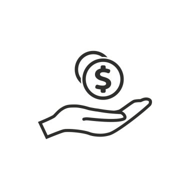 El - vektör simge nakit.