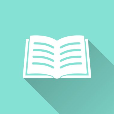 Kitap - vektör simgesi.