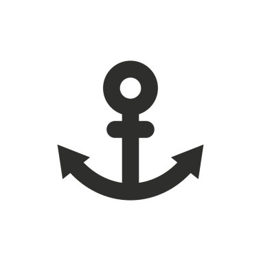 Çapa - vektör simgesi.