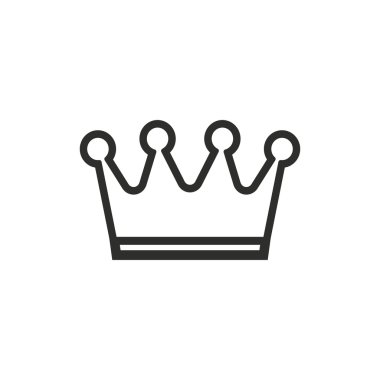 Taç - vektör simgesi.