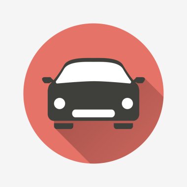 Araba - vektör simgesi.