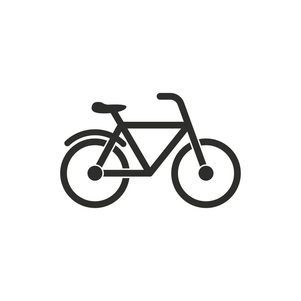 Bicycle - vector icon. — Stock Vector