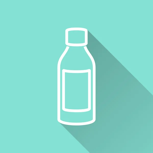 Medicine bottle - vector icon. — Stock Vector