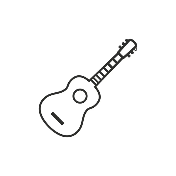 Gitarr - vektor icon. — Stock vektor