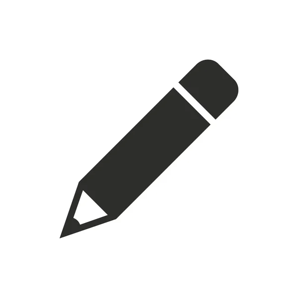 Crayon - icône vectorielle . — Image vectorielle