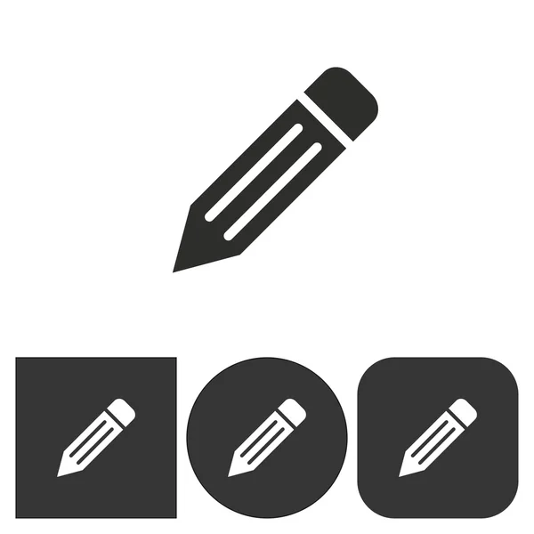 Pencil  - vector icon. — Stock Vector