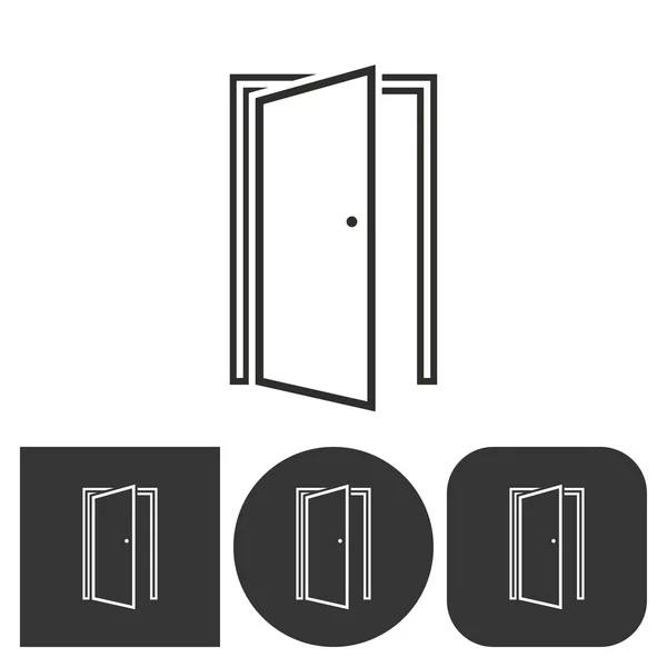 Door  - vector icon. — Stock Vector