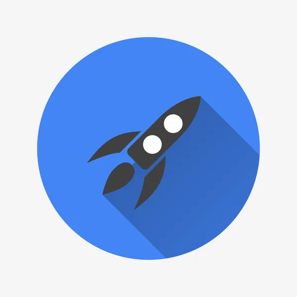 Rocket - vector icon. — Stock Vector