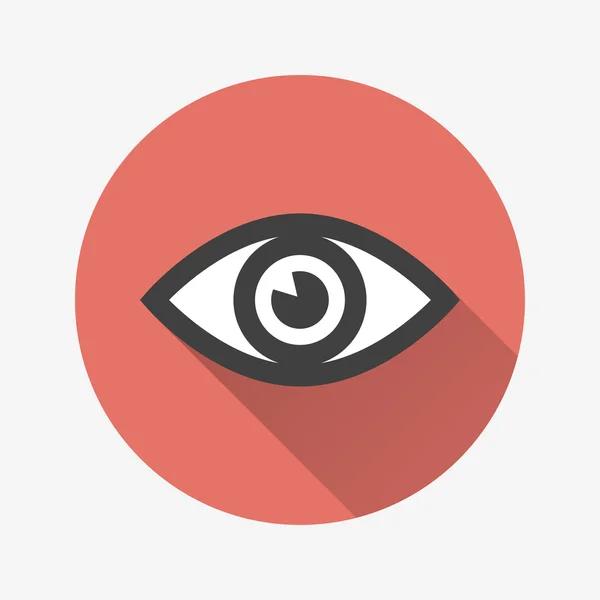 Eye - vektor icon. — Stock vektor