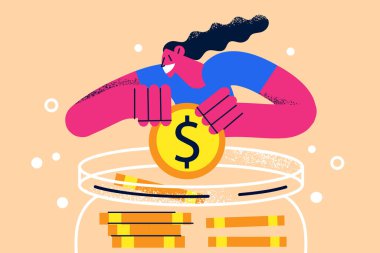 Tasarruf, bütçe ekonomisi, finans kavramı