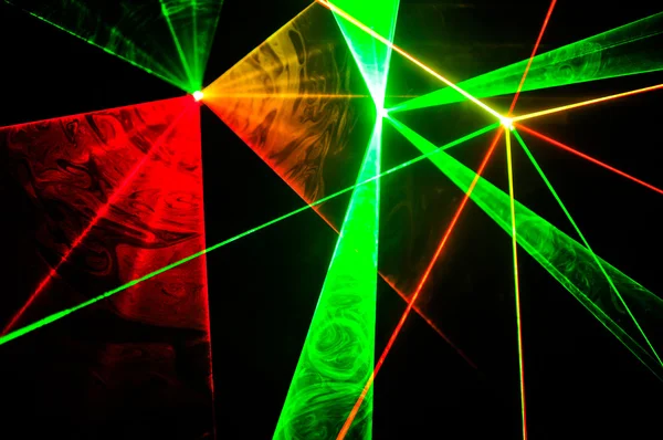 Laser de cor — Fotografia de Stock