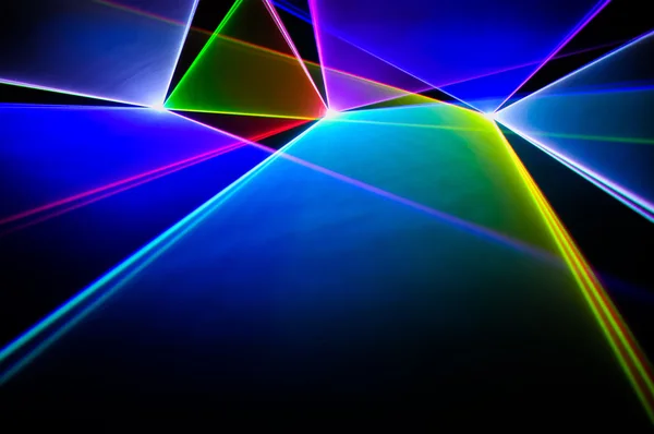 Color laser abstraction — Stock Photo, Image