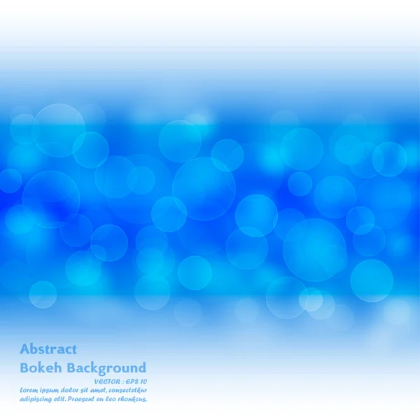 Mavi bokeh arkaplanı