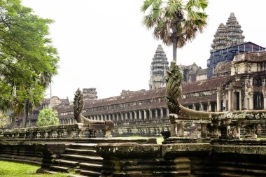 Siyam Reap, Siyam Reap / Kamboçya - 24 Ekim 2016: Görüntü Angkor Wat kompleks tapınağında.