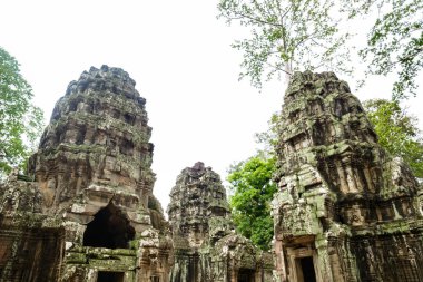 Siyam Reap, Siyam Reap / Kamboçya - 24 Ekim 2016: Görüntü Angkor Wat kompleks tapınağında.