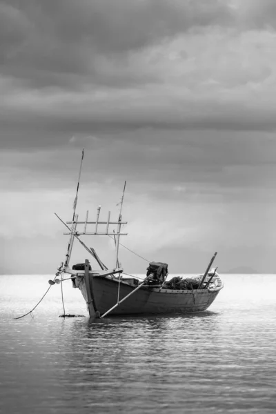 Imagen Barco Pesquero Tradicional Camboya —  Fotos de Stock