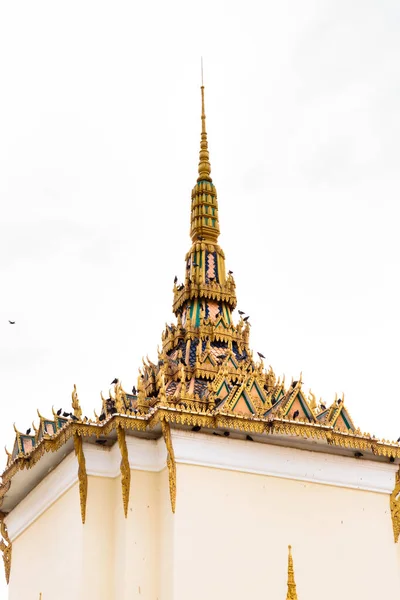 Phnom Penh Phnom Penh Peru Setembro 2016 Imagem Palácio Real — Fotografia de Stock