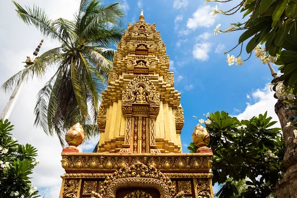 Phnom Penh Phnom Penh Camboja Outubro 2016 Imagem Pessoas Templo — Fotografia de Stock