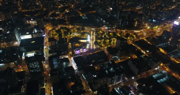 Okres Miraflores Limě Peru Letecké Video Pořízené Dronem Nad Hlavním — Stock video