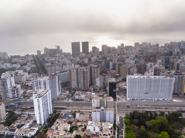 Lima Lima Peru November 26Th 2020 Aerial Image Lima Peru — Stock Photo, Image