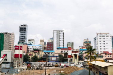 Phnom Penh, Phnom Penh - Kamboçya - 11 Ekim 2016: Başkent Kamboçya. 