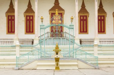 Phnom Penh, Phnom Penh / Kamboçya - 22 Ekim 2016: Kamboçya Kraliyet Sarayı.