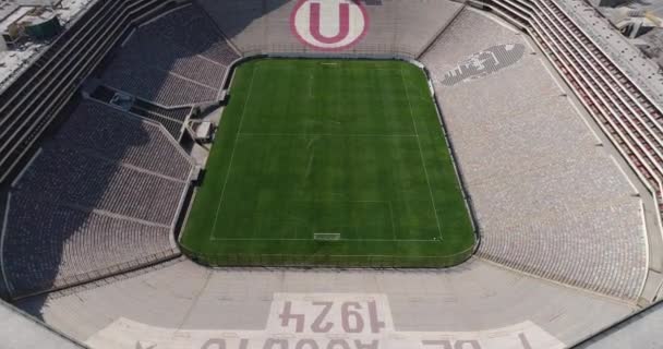 Lima Lima Perù Aprile 2021 Video Aereo Dello Stadio Monumentale — Video Stock