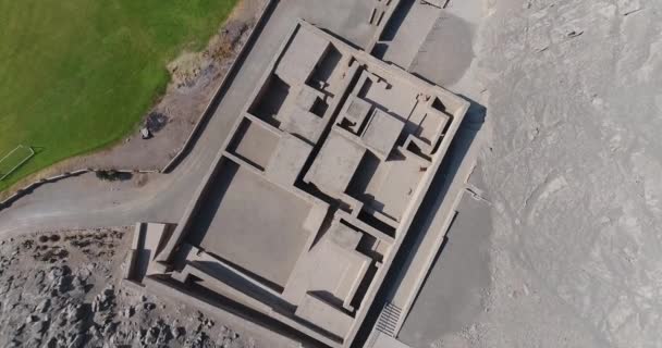 Lima Lima Pérou Avril 2021 Vidéo Aérienne Temple Puruchuco Lima — Video