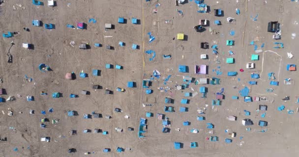 Lima Lima Peru April 2021 Luchtfoto Boven Lima Peru Zone — Stockvideo